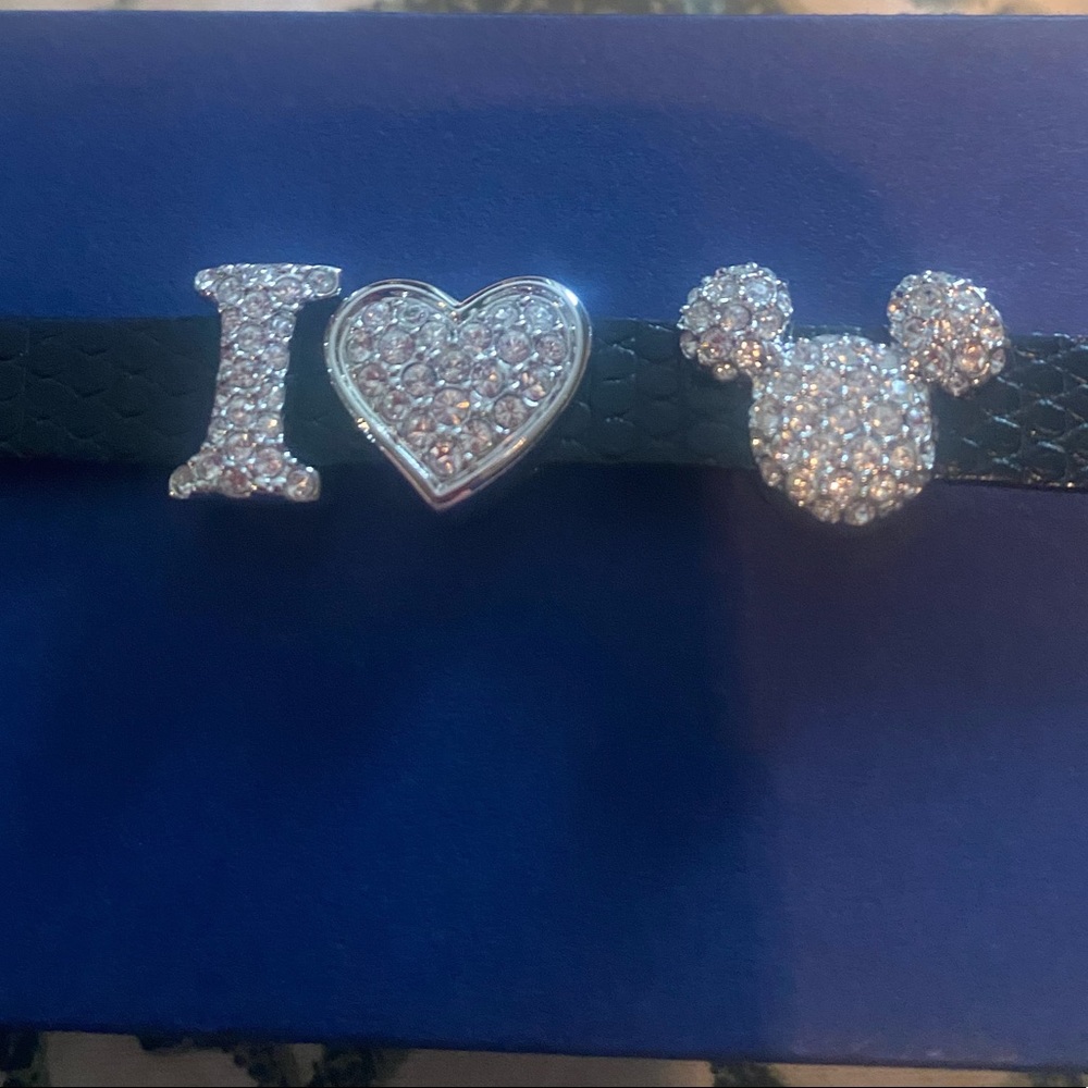 swarovski crystal mickey bracelet